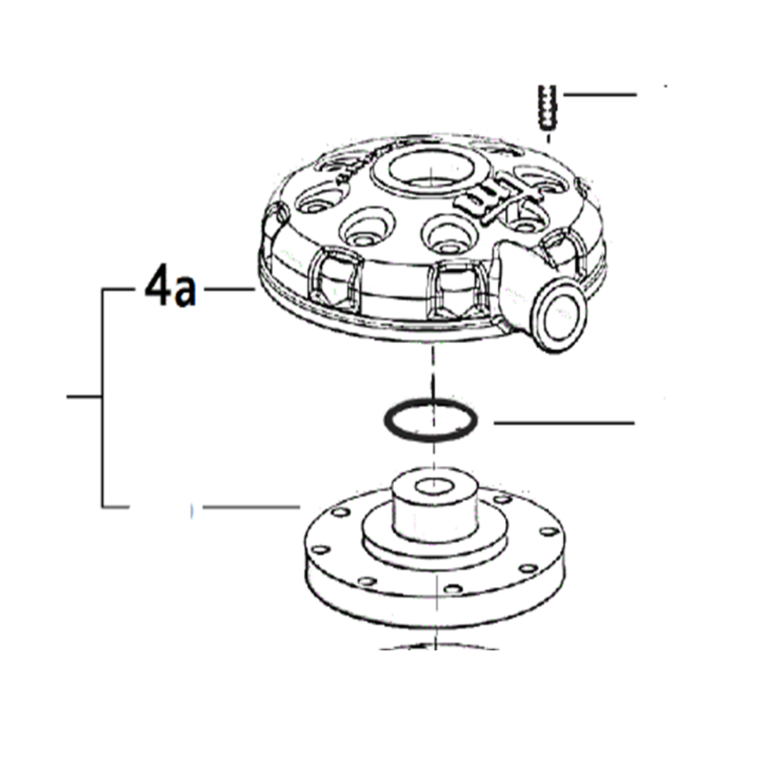KZ-M1 CUBIERTA CABEZA DE MOTOR K KZ10-C
