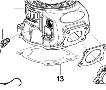 Empaque de cilindro KZ-M1 .15