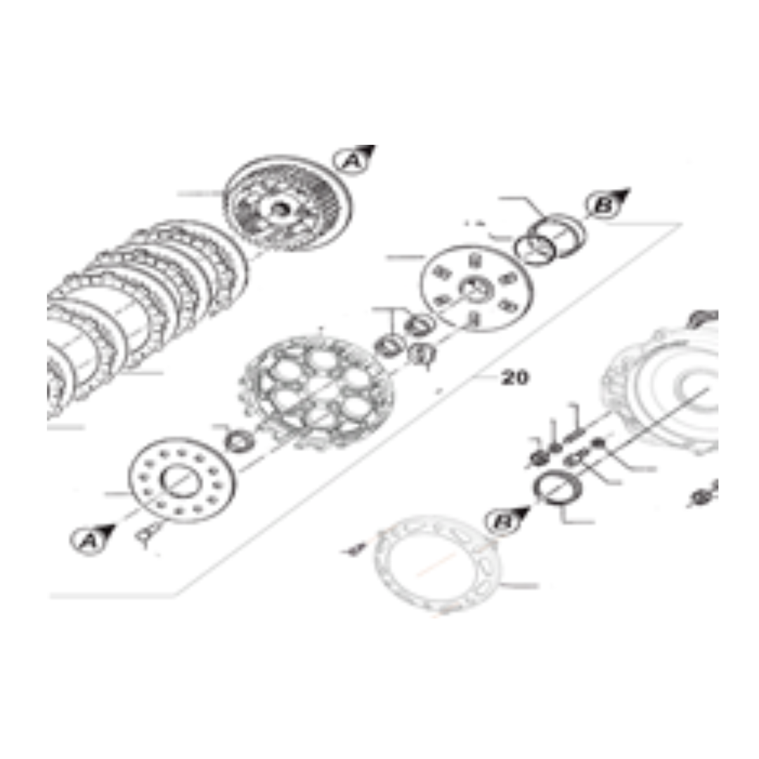 KZ-M1 KIT COMPLETO DE ENGRANAJE