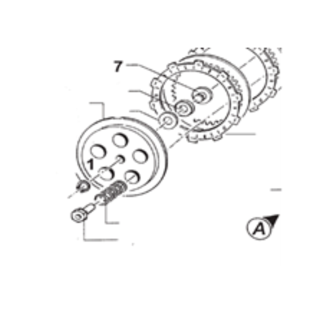 KZ-M1 EMPUJE DE EMBRAGUE