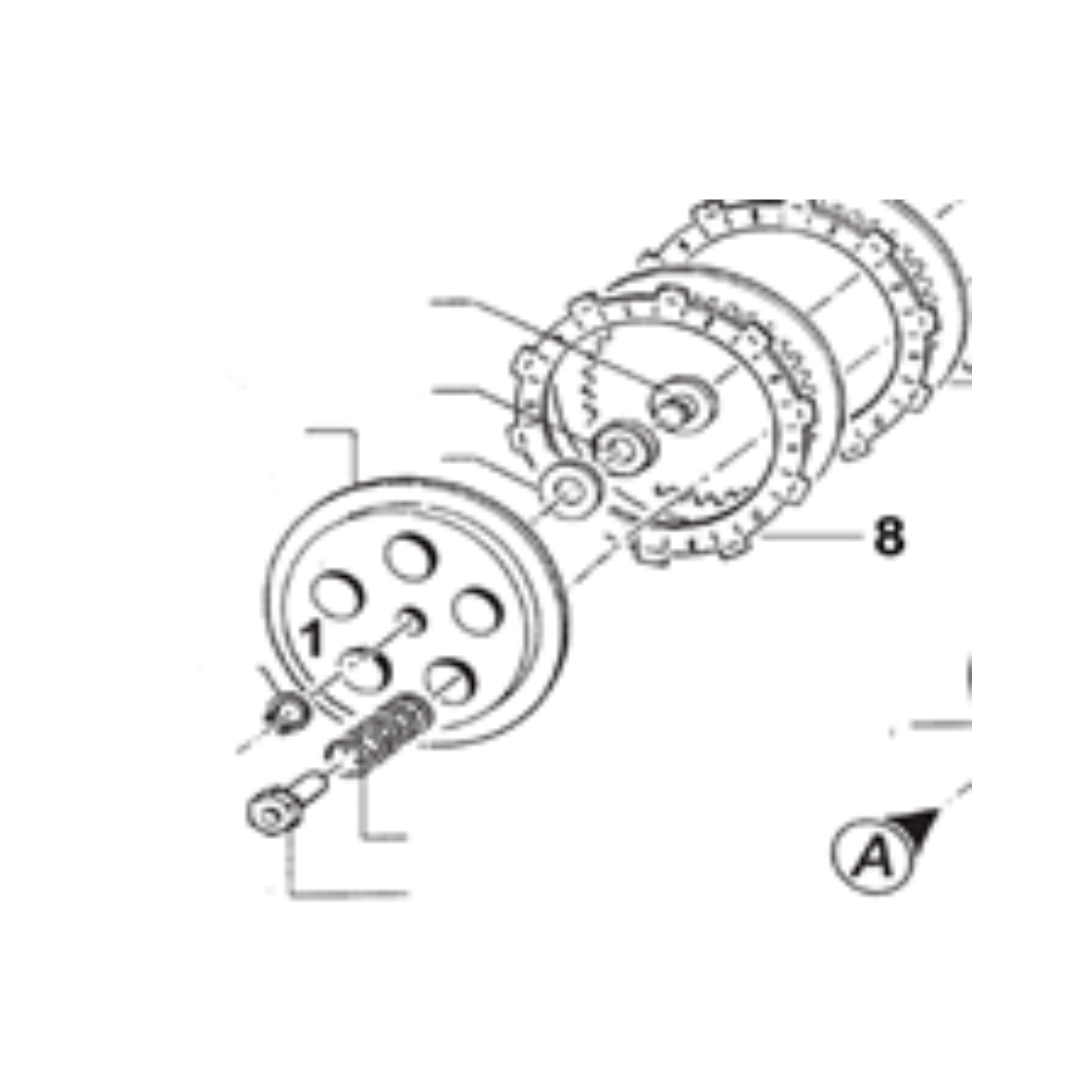 KZ-M1 PASTA DE CLUTCH