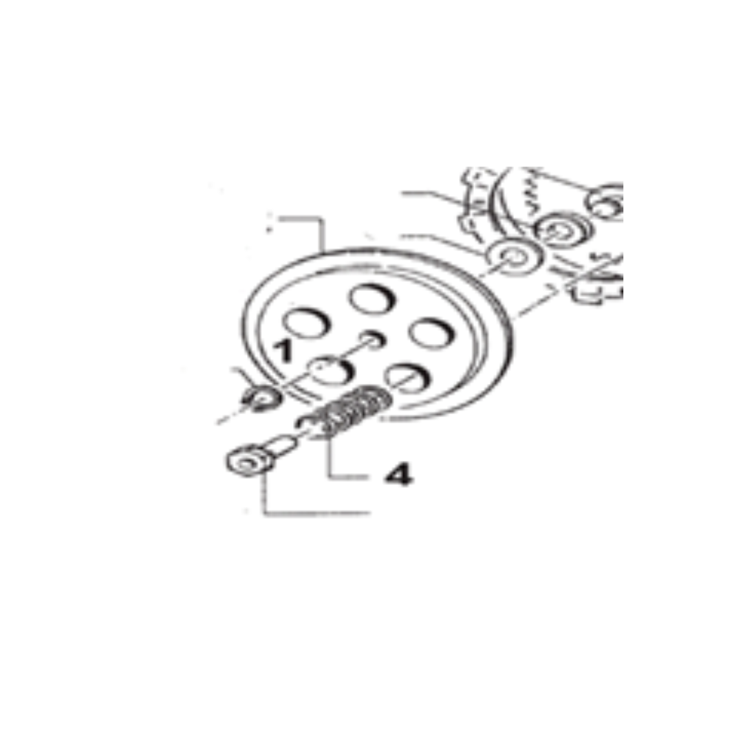 KZ-M1 RESORTE DE CLUCTH