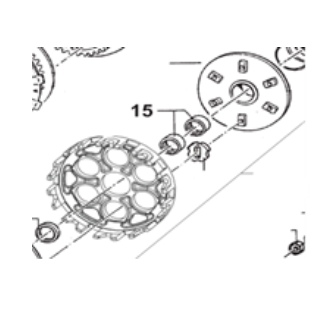 KZ-M1 ESPACIADOR DE CLUTCH 20/12