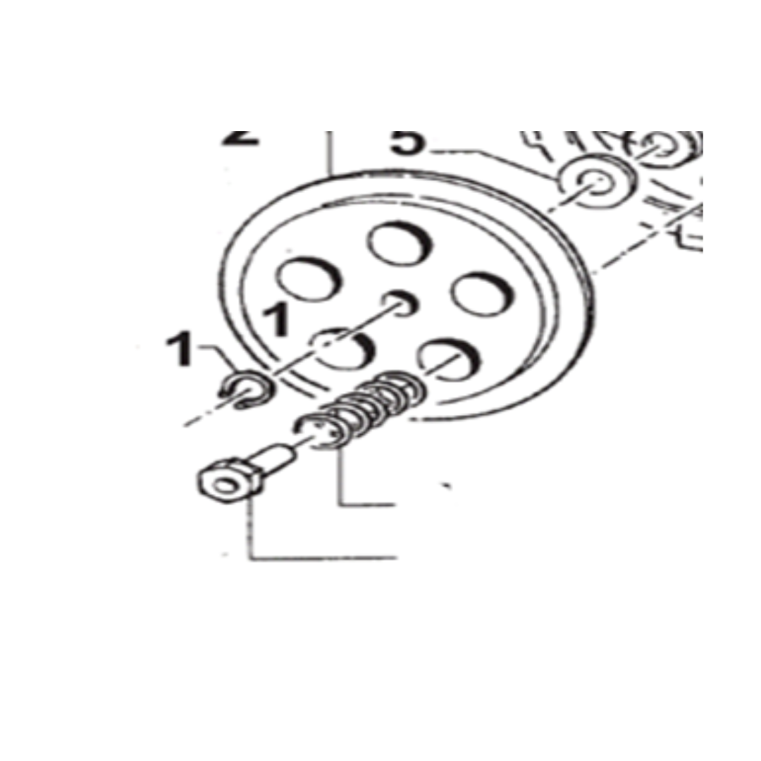 KZ-M1 SEGURO DE TAPA DE CLUTCH DE E10 X1