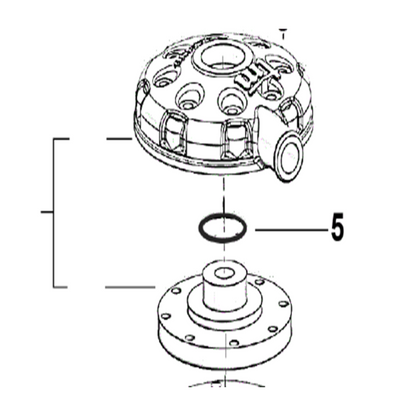 Anillo Tórico - Oring de cabeza
