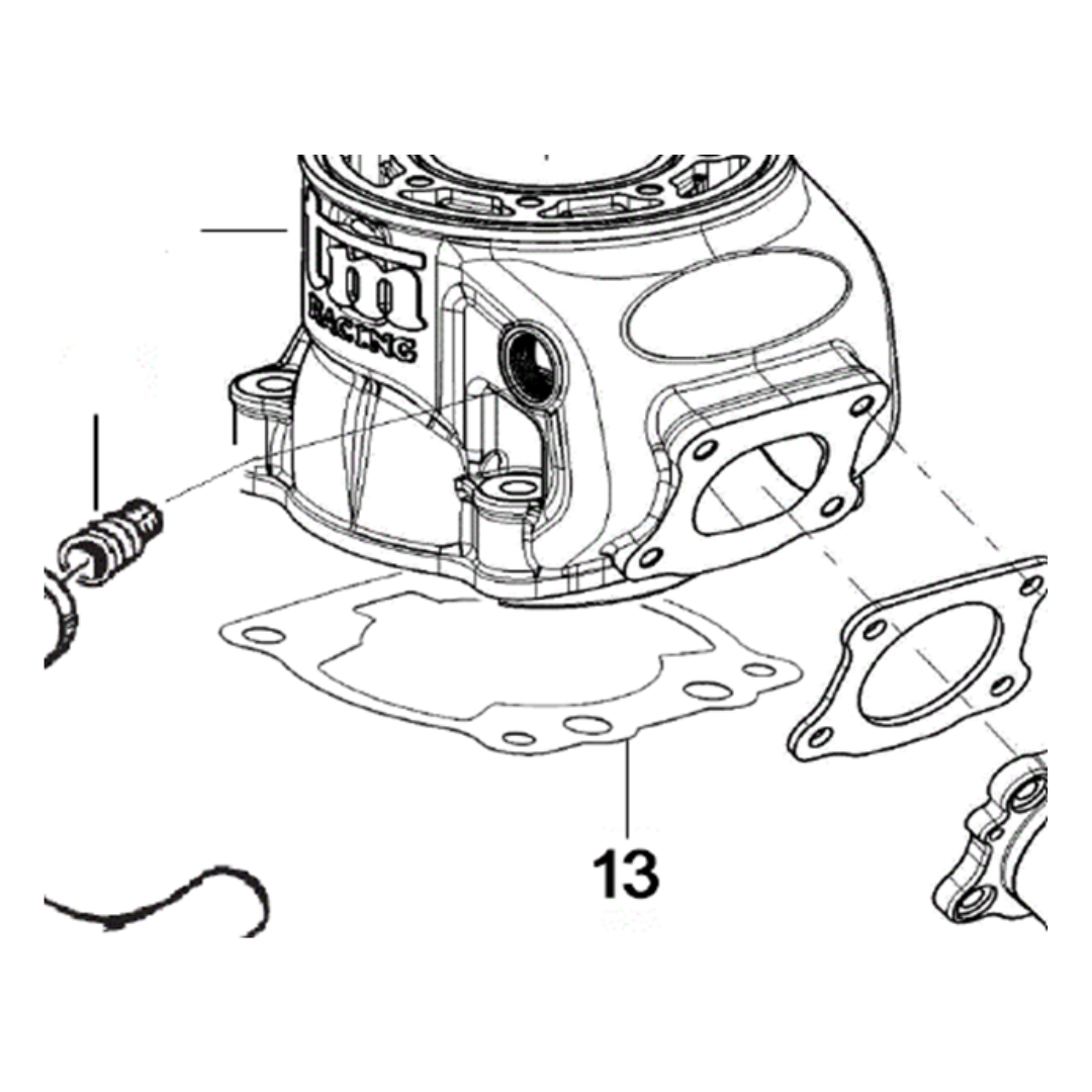 Empaque de cilindro KZ-M1 0.5