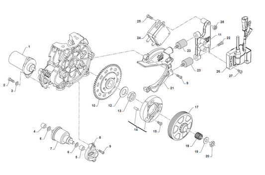 TM 60CC CANASTILLA DE CLUTCH 12X15X17.5