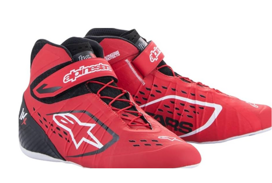 ZAPATOS 1KX ROJO, NEGRO,