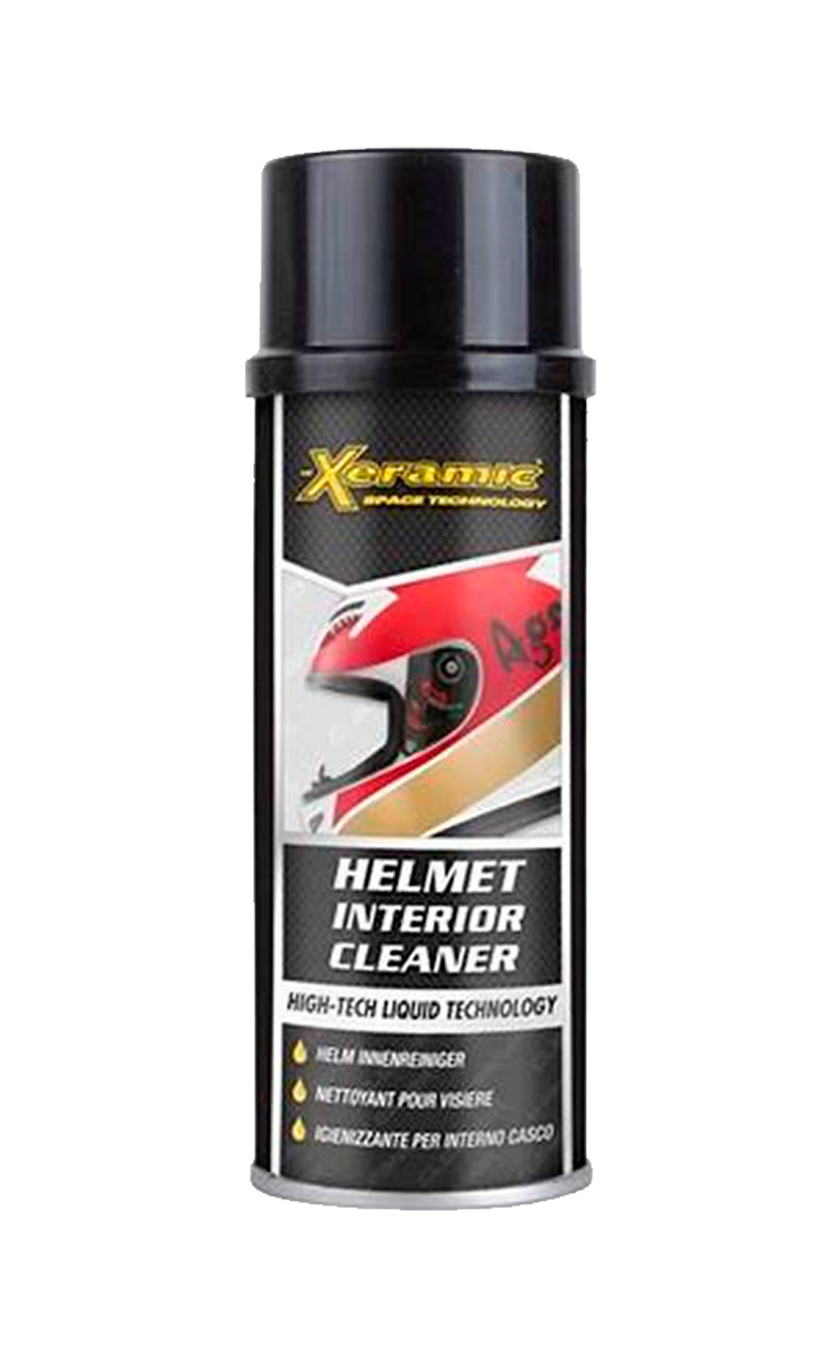 Helmet interior cleaner